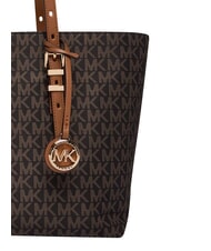 MICHAEL KORS QUINN Schultertasche aus Leder Brn/Eichel - Damentaschen - 6