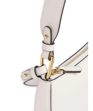 COCCINELLE MERVEILLE Schultertasche aus strukturiertem Leder Perle - Damentaschen - 3