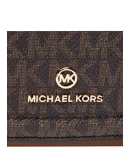 MICHAEL KORS JET SET Mini-Schultertasche aus Leder braun - Damentaschen - 6
