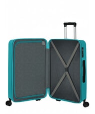 AMERICAN TOURISTER SUMMER HIT Mittlerer Trolley T&uuml;rkis - Harte Trolleys - 2