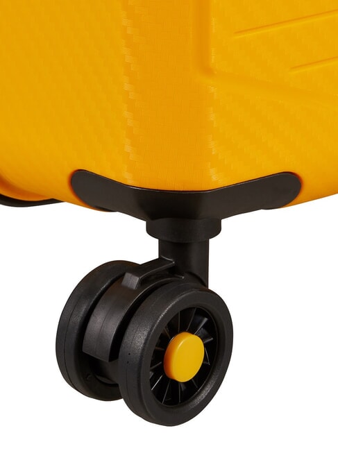 SUMMER HIT Gro&szlig;er Einkaufswagen Gold-gelb - Harte Trolleys