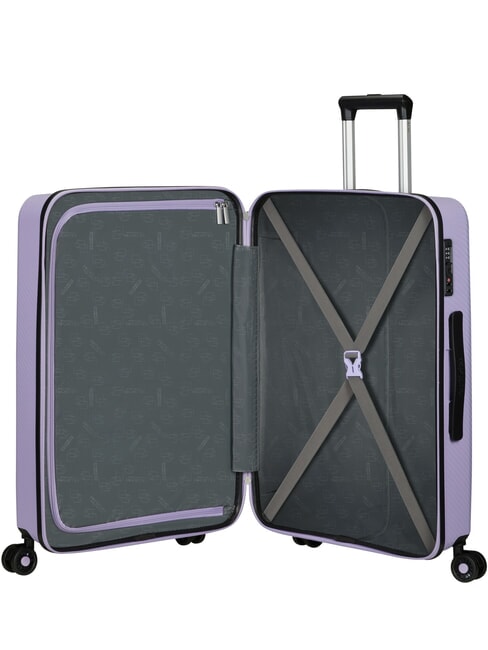 SUMMER HIT Mittlerer Trolley digitaler Lavendel - Harte Trolleys