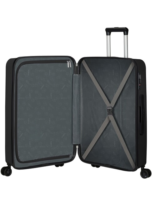 SUMMER HIT Mittlerer Trolley SCHWARZ - Harte Trolleys