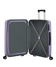 AMERICAN TOURISTER SUMMER HIT Kabinen- + Mittel- + Gro&szlig;-Trolley-Set digitaler Lavendel - Trolleyset - 3