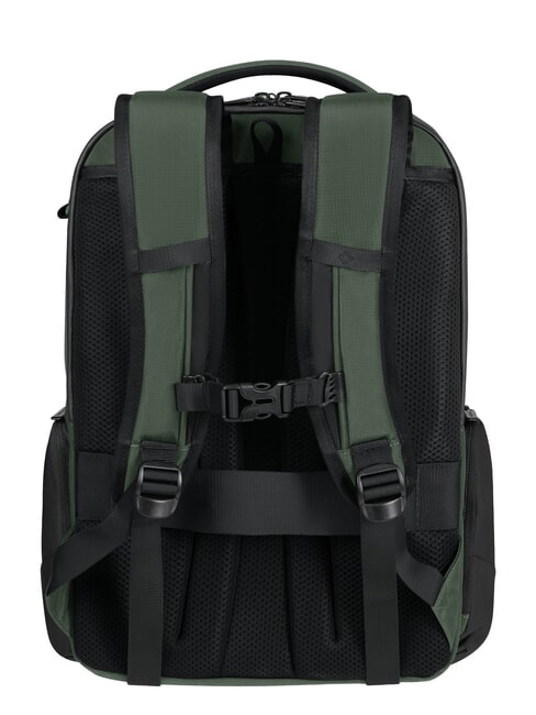 BIZ2GO 15,6"-Laptop-Rucksack Erde gr&uuml;n - PC-Rucks&auml;cke