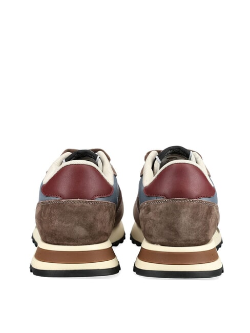 RYDER Turnschuhe Taupe/Vogelblau - Herrenschuhe