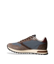 BLAUER RYDER Turnschuhe Taupe/Vogelblau - Herrenschuhe - 3