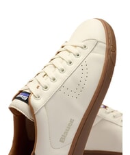 BLAUER LOWELL Turnschuhe cremefarben/schwarz - Herrenschuhe - 4