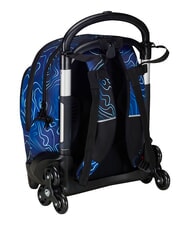 SEVEN MAPSET BOY 3-r&auml;driger Trolley-Rucksack, abnehmbar blautief - Rucks&auml;cke mit Trolleyfunktion - 3