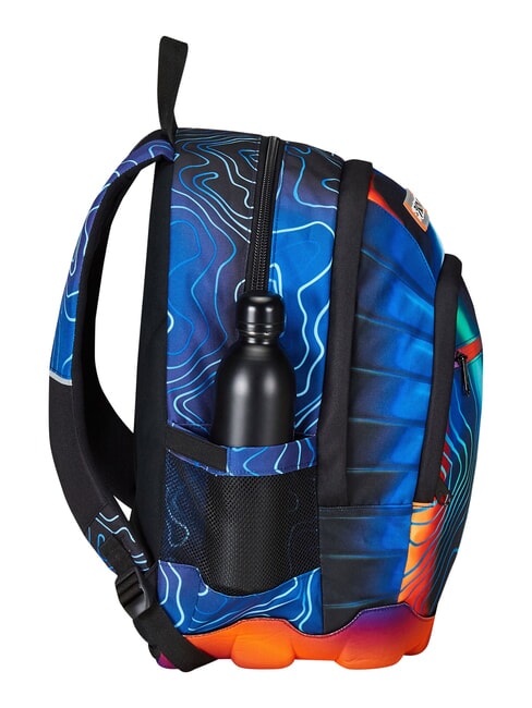 MAPSET BOY 3-r&auml;driger Trolley-Rucksack, abnehmbar blautief - Rucks&auml;cke mit Trolleyfunktion