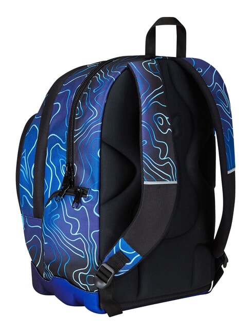 MAPSET BOY 3-r&auml;driger Trolley-Rucksack, abnehmbar blautief - Rucks&auml;cke mit Trolleyfunktion