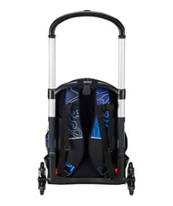 SEVEN MAPSET BOY 3-r&auml;driger Trolley-Rucksack, abnehmbar blautief - Rucks&auml;cke mit Trolleyfunktion - 6