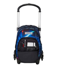 SEVEN MAPSET BOY 3-r&auml;driger Trolley-Rucksack, abnehmbar blautief - Rucks&auml;cke mit Trolleyfunktion - 11