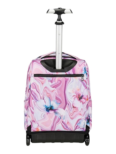 FANTASY GRS 2-r&auml;driger Trolley-Rucksack, fest Marmorblume - Rucks&auml;cke mit Trolleyfunktion