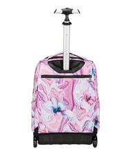 INVICTA FANTASY GRS 2-r&auml;driger Trolley-Rucksack, fest Marmorblume - Rucks&auml;cke mit Trolleyfunktion - 3