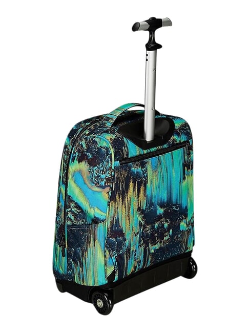 FANTASY GRS 2-r&auml;driger Trolley-Rucksack, fest digitales Blau - Rucks&auml;cke mit Trolleyfunktion
