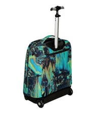 INVICTA FANTASY GRS 2-r&auml;driger Trolley-Rucksack, fest digitales Blau - Rucks&auml;cke mit Trolleyfunktion - 3
