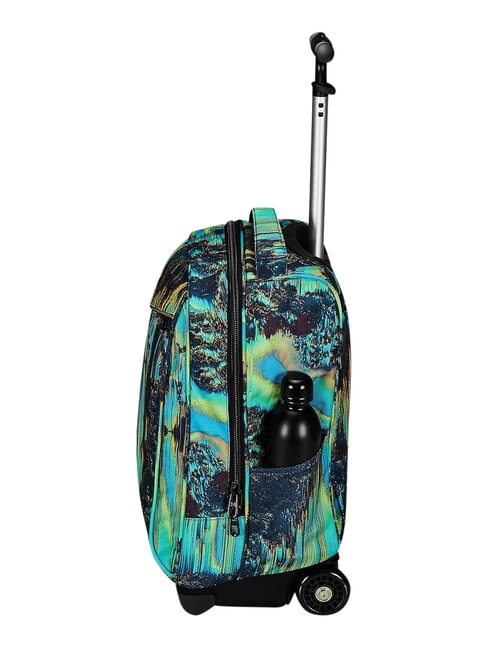 FANTASY GRS 2-r&auml;driger Trolley-Rucksack, fest digitales Blau - Rucks&auml;cke mit Trolleyfunktion