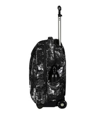 INVICTA FANTASY GRS 2-r&auml;driger Trolley-Rucksack, fest Stadt schwarz - Rucks&auml;cke mit Trolleyfunktion - 4