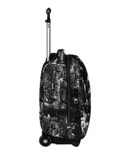 INVICTA FANTASY GRS 2-r&auml;driger Trolley-Rucksack, fest Stadt schwarz - Rucks&auml;cke mit Trolleyfunktion - 2