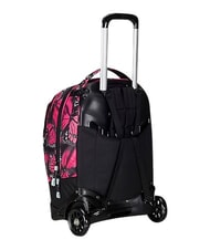 INVICTA PLUS GRS FANTASY Abnehmbarer Trolley-Rucksack Makro-Schmetterlinge - Rucks&auml;cke mit Trolleyfunktion - 3