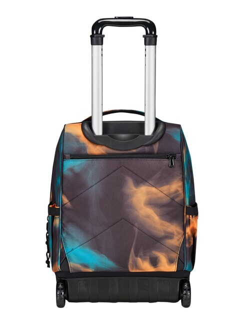 BUMP FANTASY 2-Rad-Trolley-Rucksack rauchiges Orange - Rucks&auml;cke mit Trolleyfunktion