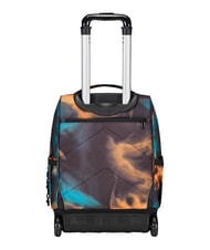 INVICTA BUMP FANTASY 2-Rad-Trolley-Rucksack rauchiges Orange - Rucks&auml;cke mit Trolleyfunktion - 3