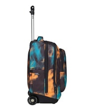 INVICTA BUMP FANTASY 2-Rad-Trolley-Rucksack rauchiges Orange - Rucks&auml;cke mit Trolleyfunktion - 5