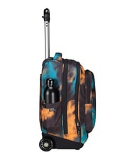 INVICTA BUMP FANTASY 2-Rad-Trolley-Rucksack rauchiges Orange - Rucks&auml;cke mit Trolleyfunktion - 2