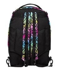 SEVEN COLOUR EXPRESSION 3-r&auml;driger Trolley-Rucksack, abnehmbar RHODAMINROT - Rucks&auml;cke mit Trolleyfunktion - 3
