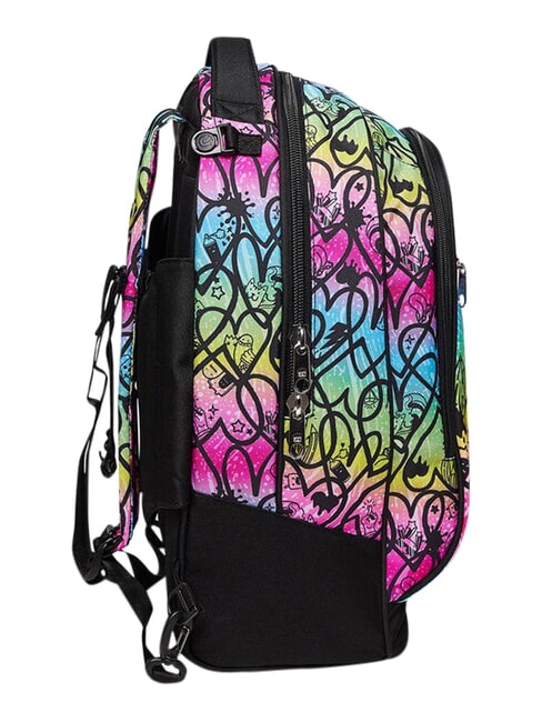 COLOUR EXPRESSION 3-r&auml;driger Trolley-Rucksack, abnehmbar RHODAMINROT - Rucks&auml;cke mit Trolleyfunktion
