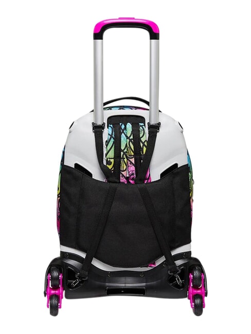 COLOUR EXPRESSION 3-r&auml;driger Trolley-Rucksack, abnehmbar RHODAMINROT - Rucks&auml;cke mit Trolleyfunktion