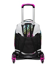 SEVEN COLOUR EXPRESSION 3-r&auml;driger Trolley-Rucksack, abnehmbar RHODAMINROT - Rucks&auml;cke mit Trolleyfunktion - 8