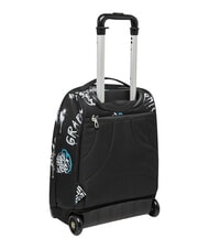 SEVEN GRAFFITI BOY 2-r&auml;driger Trolley-Rucksack, fest Schwarz - Rucks&auml;cke mit Trolleyfunktion - 6