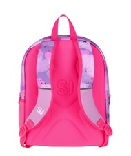 SJGANG FABLE JOURNEY Rucksack mit zwei F&auml;chern violett - Rucks&auml;cke f&uuml;r Schule &amp; Freizeit - 4