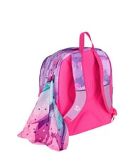 SJGANG FABLE JOURNEY Rucksack mit zwei F&auml;chern violett - Rucks&auml;cke f&uuml;r Schule &amp; Freizeit - 5