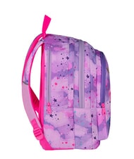 SJGANG FABLE JOURNEY Rucksack mit zwei F&auml;chern violett - Rucks&auml;cke f&uuml;r Schule &amp; Freizeit - 8
