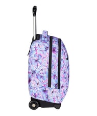 INVICTA FANTASY GRS 2-r&auml;driger Trolley-Rucksack, fest helle Blumen - Rucks&auml;cke mit Trolleyfunktion - 2
