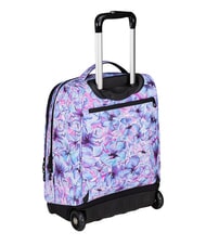INVICTA FANTASY GRS 2-r&auml;driger Trolley-Rucksack, fest helle Blumen - Rucks&auml;cke mit Trolleyfunktion - 6