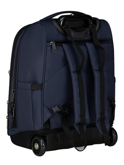 NEW WAY 2-r&auml;driger Trolley-Rucksack, fest montiert STIMMUNG INDIGO - Rucks&auml;cke mit Trolleyfunktion