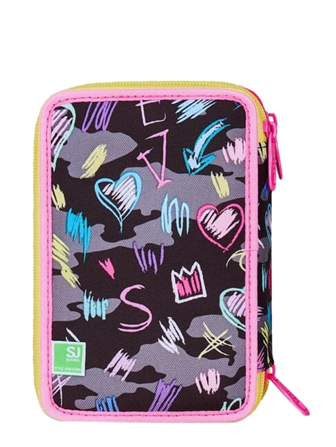 GAME-LED GIRL Federm&auml;ppchen mit 3 Rei&szlig;verschl&uuml;ssen rosa Puppe - Etuis und Zubeh&ouml;r