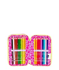 SJGANG GAME-LED GIRL Federm&auml;ppchen mit 3 Rei&szlig;verschl&uuml;ssen rosa Puppe - Etuis und Zubeh&ouml;r - 5