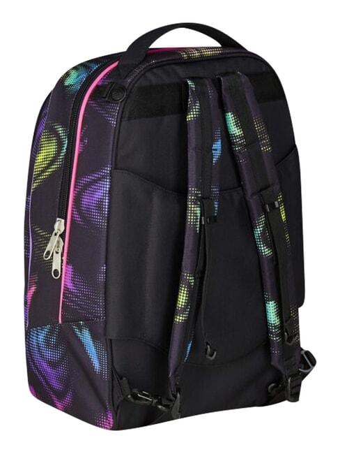 OPTICAL SHADE GIRL 3-r&auml;driger Trolley-Rucksack, abnehmbar Schwarz - Rucks&auml;cke mit Trolleyfunktion