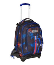 SEVEN OPTICAL SHADE BOY 3-r&auml;driger Trolley-Rucksack, abnehmbar Reflexblau - Rucks&auml;cke mit Trolleyfunktion - 7