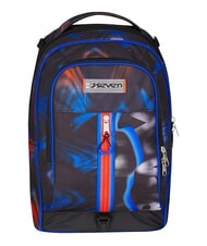 SEVEN OPTICAL SHADE BOY 3-r&auml;driger Trolley-Rucksack, abnehmbar Reflexblau - Rucks&auml;cke mit Trolleyfunktion - 11