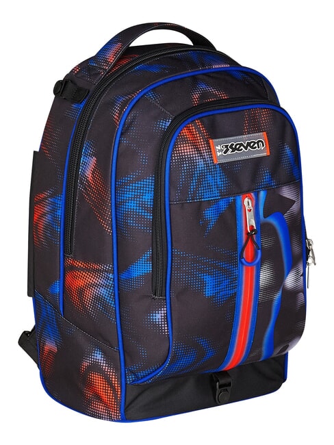OPTICAL SHADE BOY 3-r&auml;driger Trolley-Rucksack, abnehmbar Reflexblau - Rucks&auml;cke mit Trolleyfunktion