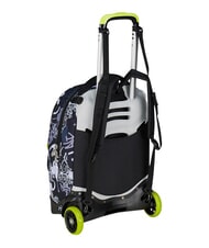 SEVEN NEW TECH BOY Abnehmbarer 2-Rad-Trolley-Rucksack Stahlgrau - Rucks&auml;cke mit Trolleyfunktion - 4