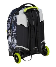 SEVEN NEW TECH BOY Abnehmbarer 2-Rad-Trolley-Rucksack Stahlgrau - Rucks&auml;cke mit Trolleyfunktion - 6