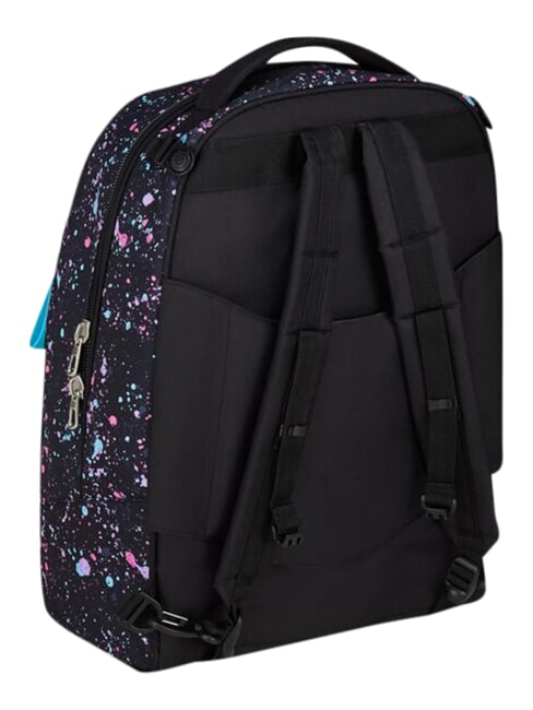 NEW TECH GIRL Abnehmbarer 2-Rad-Trolley-Rucksack Schwarz - Rucks&auml;cke mit Trolleyfunktion