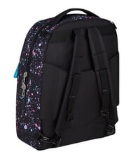 SEVEN NEW TECH GIRL Abnehmbarer 2-Rad-Trolley-Rucksack Schwarz - Rucks&auml;cke mit Trolleyfunktion - 7